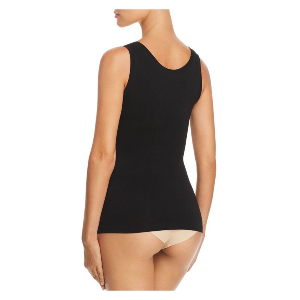 YUMMIE Intimates Black Knit Shaping Tank Temperature Regulating S\M - Picture 2 of 2